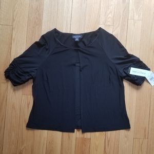 Perceptions black cardigan size 16 new with tag